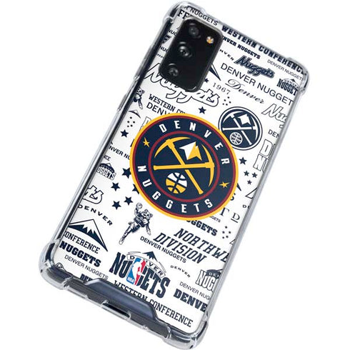 NBA Denver Nuggets Historic Blast Galaxy S20 FE Clear Case